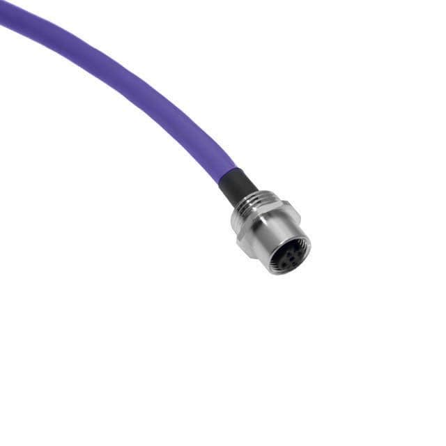 Mencom PBEC-3FR-PG9 Profibus DP, Receptacle, 3 Pole, Female Straight, 1 Foot, 22awg, 4A, PG9, Front Mount, Nickel Plated Brass PBEC-3FR-PG9 on Applied Automation