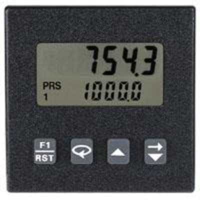 Red Lion C48TS013 Red Lion C48TS013 is a single-preset digital timer within the C48 series, featuring 2 user inputs and designed to fit a 1/16 DIN (48x48mm) panel cutout. It displays time with 7.62mm red and 5.08mm green digits on a reflective LCD without backlight. This timer operates on a supply voltage of 24Vac or a DC range of 18-36Vdc, specifically 24Vdc. Its dimensions conform to 1/16 DIN standards, measuring W48mm x H48mm (1.89" x 1.89"). The C48TS013 offers a degree of protection rated at IP65 and NEMA 4X. It includes digital inputs: 1 x digital input (Sink/Source) for user input 1, 1 x digital input (Sink/Source) for START/STOP functions, and 1 x digital input (Sink/Source) for user input 3. Additionally, it provides digital outputs: 1 x digital output (NPN) and 1 x digital output (contact type NO). C48TS013 on Applied Automation