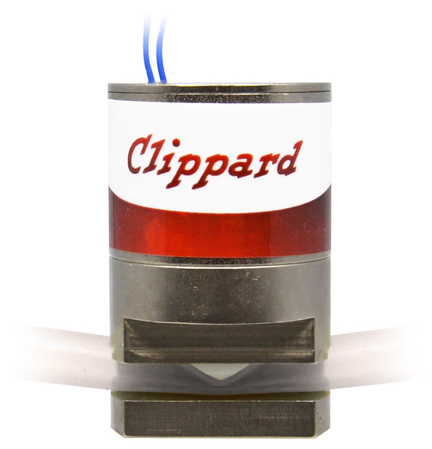 Clippard NPV4-1C-06-24 2-Way N.C. Pinch Valve, 1.5" Dia., 3/16" ID-5/16" OD Tubing, 24 VDC, Max. Pressure: 20 psi NPV4-1C-06-24 on Applied Automation