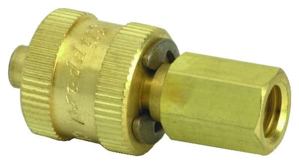 Clippard MQC-FT Quick Connect Cap, #10-32F, Simply push hose onto barbed end and secure with hose clamp No. 5000-1, 5000-2, or 5000-1A MQC-FT on Applied Automation