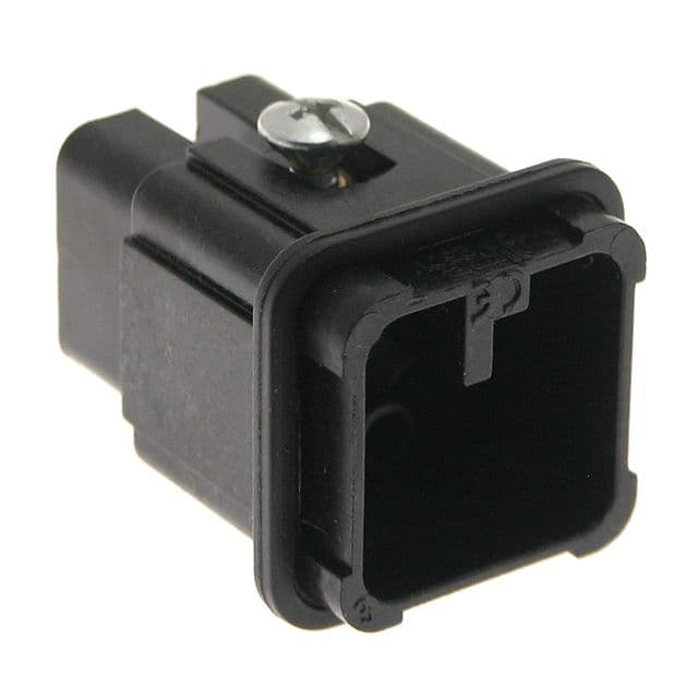Mencom CDM-07N Standard, CD series, Male Rectangular Insert, size 21.21, 7 pin, 10 amp, Crimp, Black CDM-07N on Applied Automation