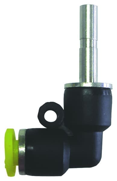 Clippard PQ-ER0810-PKG Push-Quick Elbow Reducer, 1/4" - 5/16" NPT, Pack of 5, Provides a simple method of connecting pneumatic components to each other and system piping. PQ-ER0810-PKG on Applied Automation