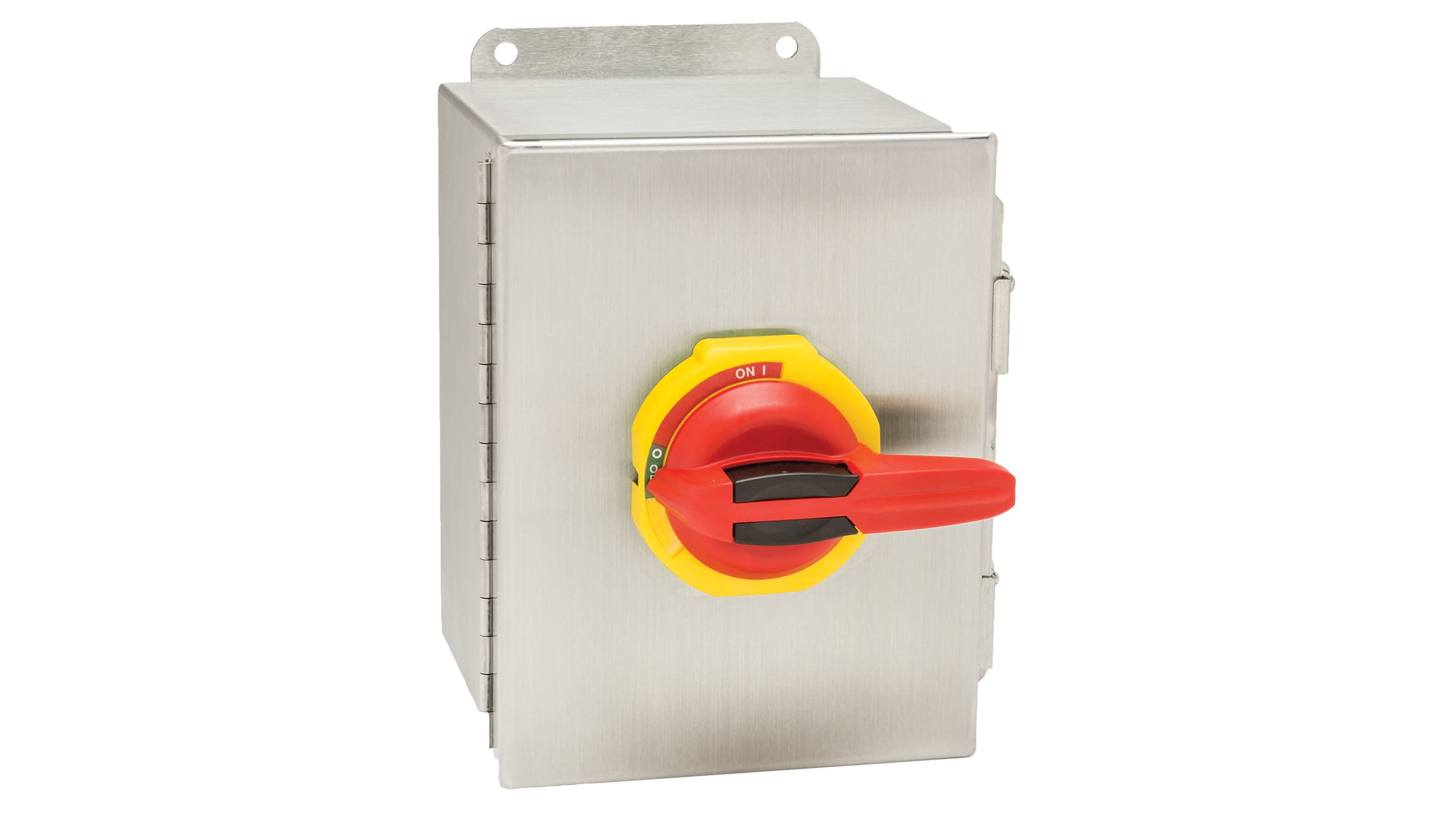 Sprecher + Schuh LA7-40-1753-SR-PL11 Sprecher + Schuh LA7-40-1753-SR-PL11 - LA7 UL508 Disconnect Switch, Enclosed, 40A, 3-Pole, Stainless Steel 4/4X, Red/Yellow OFF-ON, 1NO 1NC Aux LA7-40-1753-SR-PL11 on Applied Automation