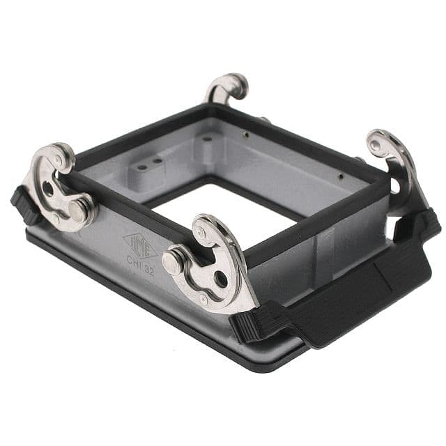 Mencom CHI-32 Standard, Rectangular Base, Bulkhead mount, size 77.62, Double Latch CHI-32 on Applied Automation