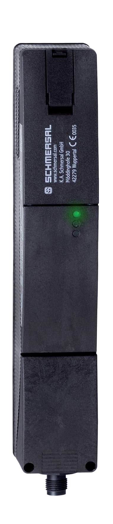 Schmersal AZM201Z-ST2-T-1P2PW AZM201Z-ST2-T-1P2PW Schmersal - Solenoid interlocks; Power to unlock; Guard locking monitored; Thermoplastic enclosure; Max. length of the sensor chain 200 m; Self-monitoring series-wiring; Coding in accordance to ISO 14119 by using RFID-Technology; 3 LEDs to show operating conditions; AZM201Z-ST2-T-1P2PW on Applied Automation