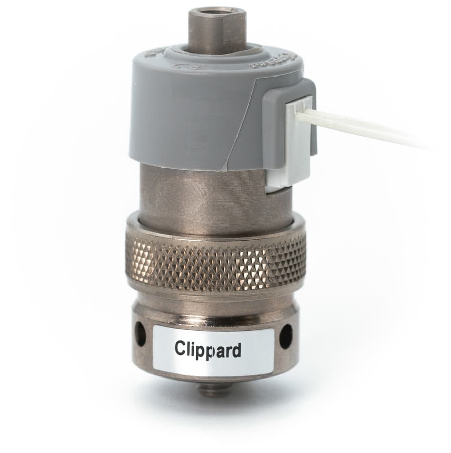 Clippard CR-EVO-3-12-H 3-Way Fully-Ported Valve, In-Line Mount, Wire Leads, 12 VDC, Normally-Closed, Normally-Open, Selector, or Diverter CR-EVO-3-12-H on Applied Automation