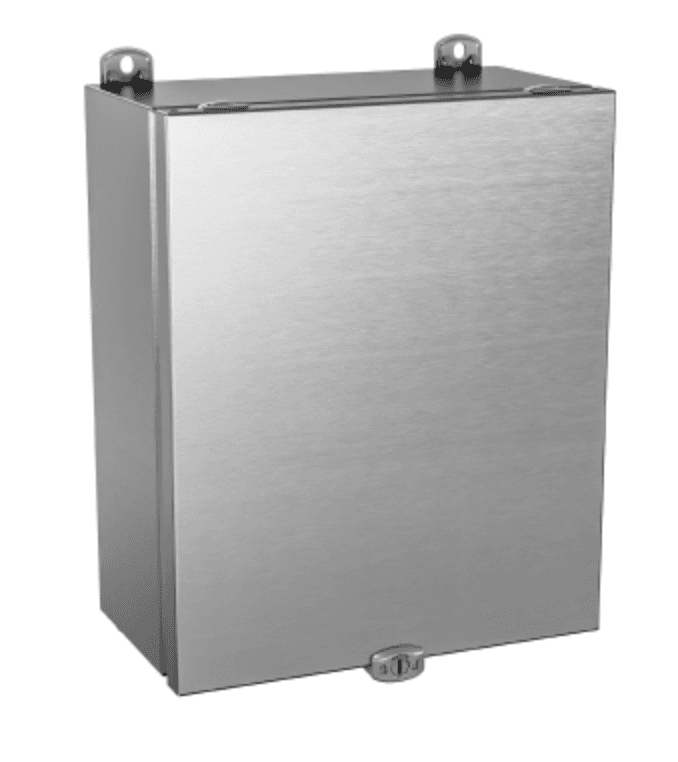 Eurobex Manufacturing 5412 EALLC141206NOIP 5412 EALLC141206NOIP EXM - Oil & dust tight lift off cover aluminum enclosures (NO IP), NEMA 4X, 14 x 12 x 6 5412 EALLC141206NOIP on Applied Automation