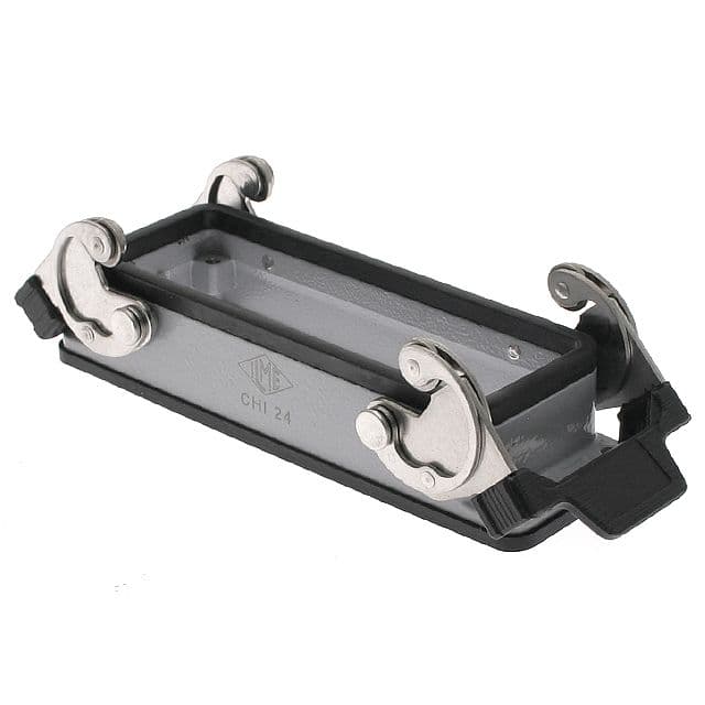 Mencom CHI-24 Standard, Rectangular Base, Bulkhead mount, size 104.27, Double Latch CHI-24 on Applied Automation