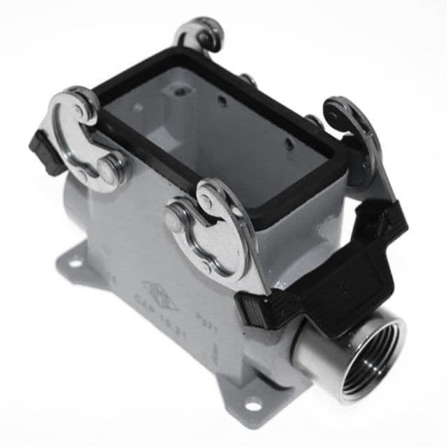 Mencom CAPT-10.5 Standard, Rectangular Base, Double Latch, Surface mount, size 57.27, Side .75-NPT cable entry, High construction CAPT-10.5 on Applied Automation