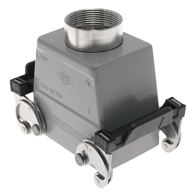 Mencom CAV-50X Standard, Rectangular Hood, size 66.40, Double Latch, Top PG21 cable entry, High Construction CAV-50X on Applied Automation