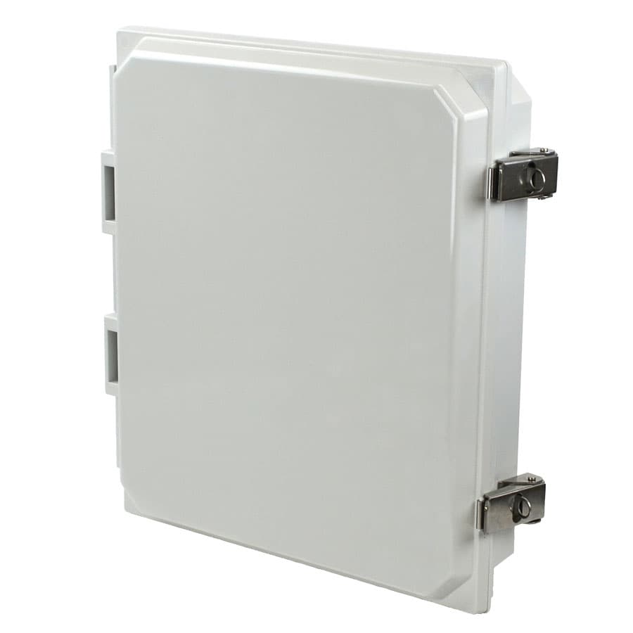 Allied Moulded Products AMHMI120L 12"x10" HMI Cover Kit with hinged cover and stainless-steel snap latch AMHMI120L on Applied Automation