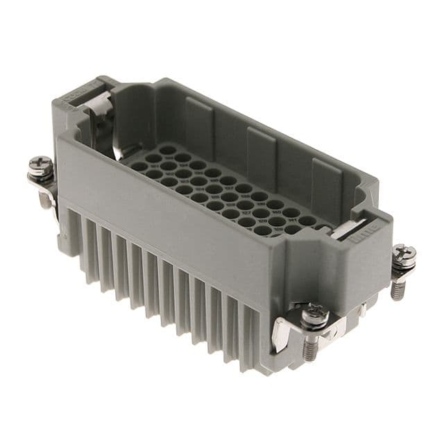 Mencom CDDM-72N Standard, CDD series, Male Rectangular Insert, size 77.27, 72 pin, 10 amp, Crimp, (numbered 73-144) CDDM-72N on Applied Automation