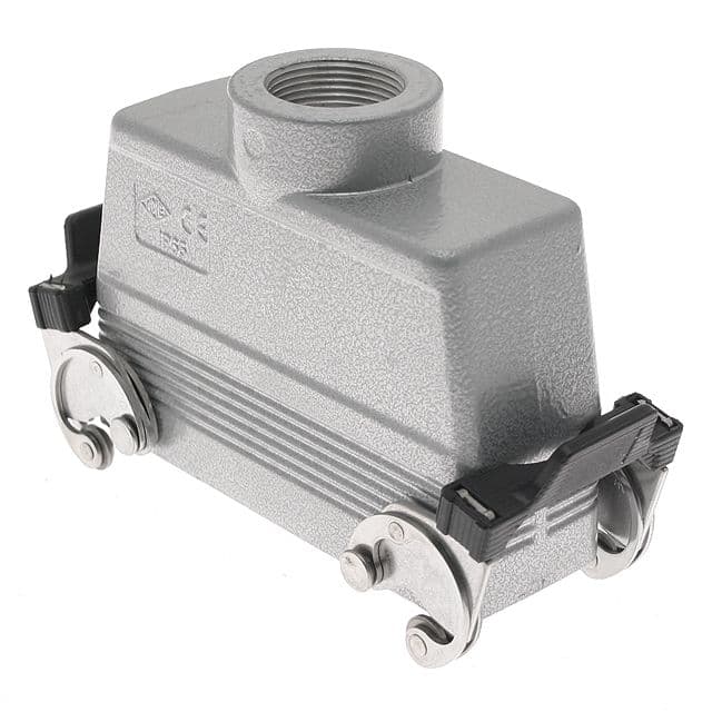 Mencom CAV-24X Standard, Rectangular Hood, size 104.27, Double Latch, Top PG21 cable entry, High Construction CAV-24X on Applied Automation