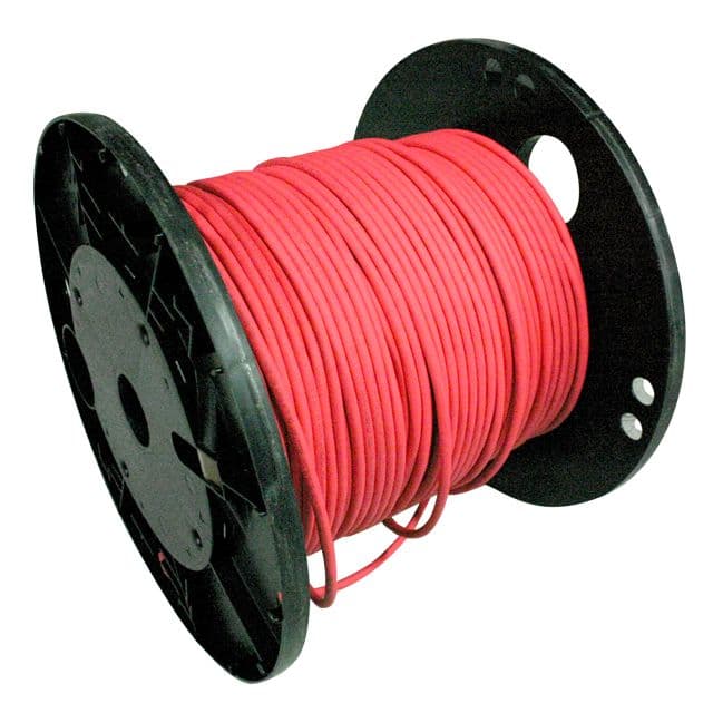 Mencom 60CSWR1-1000 Ethernet, Shielded, Raw Spool Cable, 4 Pole, 24awg, 1000 ft, Red, TPE 60CSWR1-1000 on Applied Automation