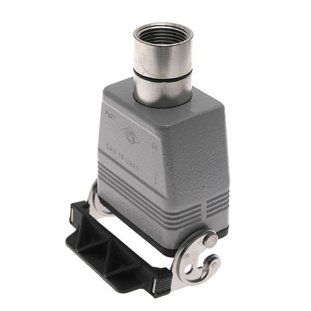 Mencom CAVT-10.5LG Standard, Rectangular Hood, size 57.27, Single Latch with gasket, Top .75-NPT cable entry, High Construction CAVT-10.5LG on Applied Automation