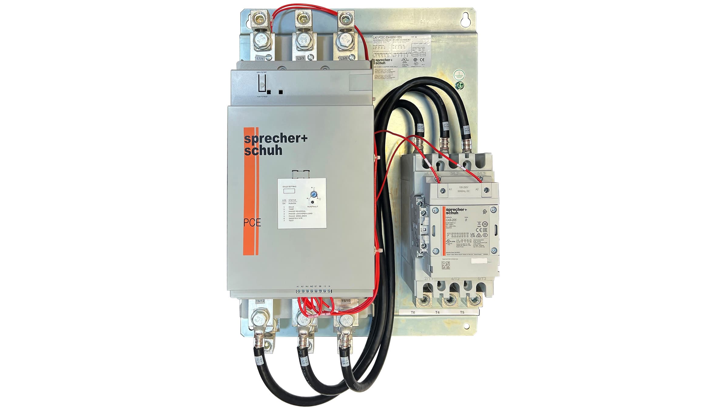 PCEC-064-600V-230V on Applied Automation