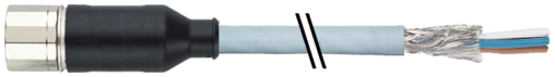 Murr Elektronik 7000-23711-3732500 7000-23711-3732500 Murrelektronik - M23 female 0° with cable shielded, PUR 8x0.34+3x0.75 shielded gy UL/CSA+drag ch. 25m 7000-23711-3732500 on Applied Automation