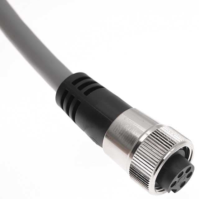 Mencom MINDD-5FP-10M DeviceNet Drop, Cordset, Shielded Cable, Not shielded to coupling nut, 5 Pole, Female Straight, 10M, 4A, Gray, PVC MINDD-5FP-10M on Applied Automation