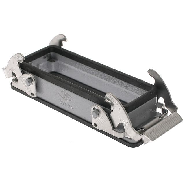 Mencom C7I-24 Standard, Rectangular Base, Bulkhead mount, size 104.27, V-Type, Stainless Steel Double Latch C7I-24 on Applied Automation