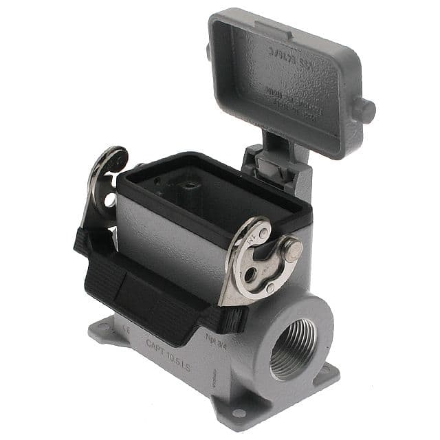 Mencom CAPT-10.5LS Standard, Rectangular Base with cover, Single Latch, Surface mount, size 57.27, Side .75-NPT cable entry, High Construction CAPT-10.5LS on Applied Automation