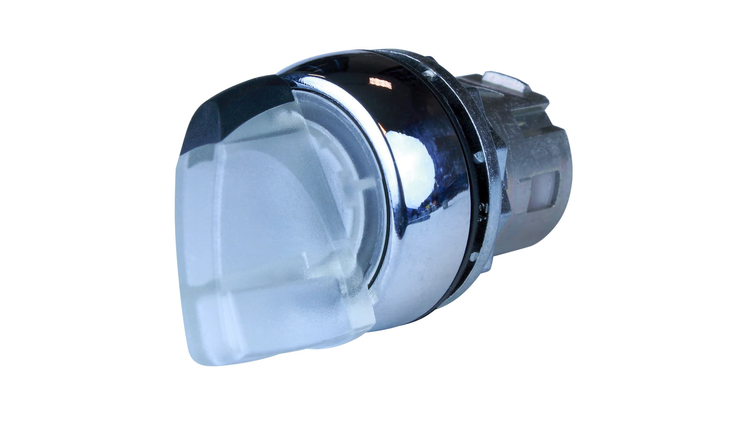 Sprecher + Schuh D7M-LSL27PN3WX11 Sprecher + Schuh D7M-LSL27PN3WX11 - D7 22mm Selector Switch, Illuminated, Metal, 2 Position Spring Left, Clear w/Black Insert, 24V AC/DC Clear LED, Plastic Latch, 1NO 1NC Standard, UL Type 4/13, IP66 D7M-LSL27PN3WX11 on Applied Automation