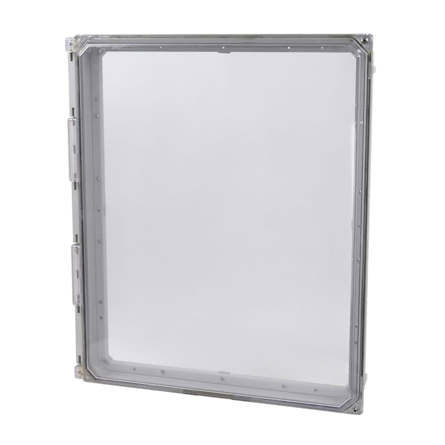 Allied Moulded Products AMHMI206CCH 20"x16" HMI Cover Kit with 2-screw hinged clear cover AMHMI206CCH on Applied Automation