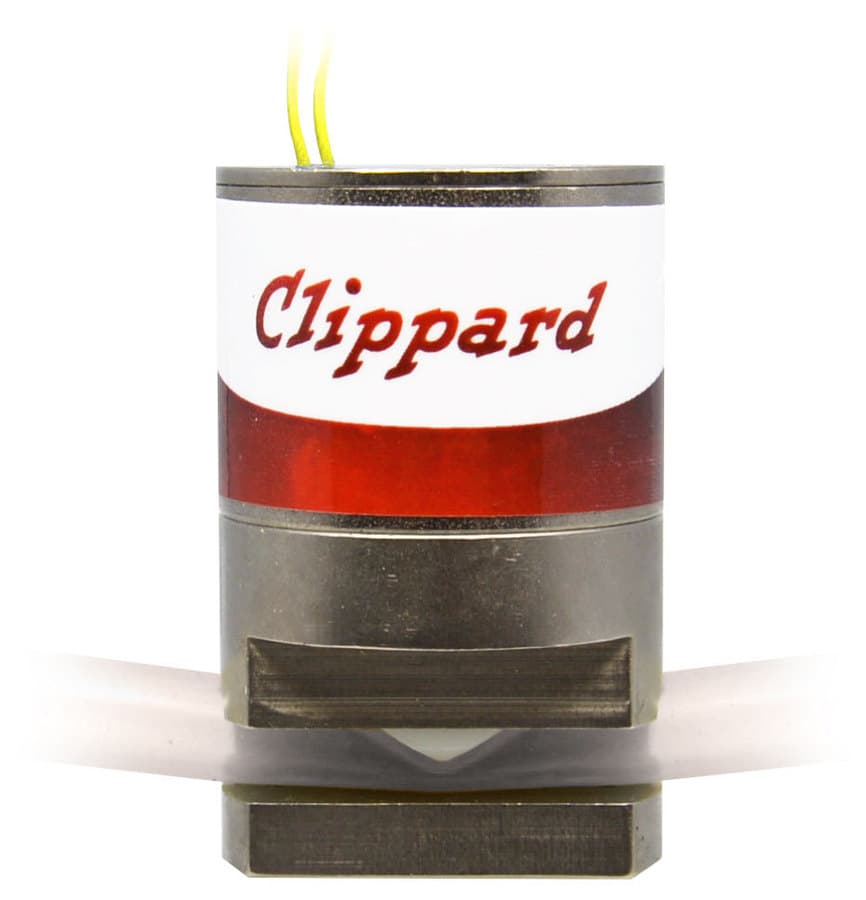 Clippard NPV4-1C-07-12 2-Way N.C. Pinch Valve, 1.5" Dia., 1/4" ID-3/8" OD Tubing, 12 VDC, Max. Pressure: 20 psi NPV4-1C-07-12 on Applied Automation