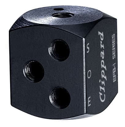 Clippard EFB-1M Fill & Bleed Circuit, In-Line Manifold Only EFB-1M on Applied Automation