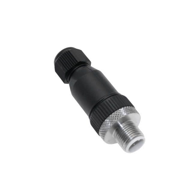 Mencom MDE45-4MP-FW07 Ethernet, Field Wireable, 4 Pole, M12 D-Coded Male Straight, PG07 3-6.5mm MDE45-4MP-FW07 on Applied Automation