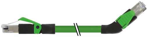 Murr Elektronik 7000-74361-7964500 7000-74361-7964500 Murrelektronik - RJ45 male 0° / RJ45 male 45° left, shielded EN, PUR 2x2xAWG22 shielded gn UL/CSA+dragchain 45m 7000-74361-7964500 on Applied Automation