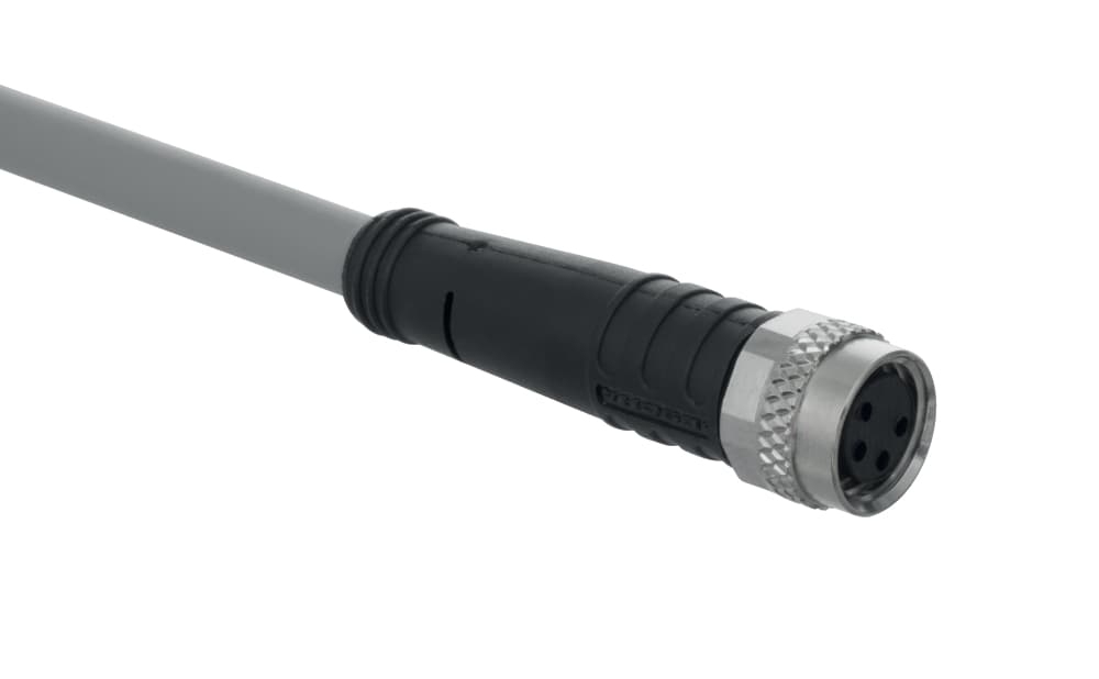 Schmersal A-K4P-M8-S-G-10M-GY-1-X-X-4 Pre-wired cable; M8; Pre-wired cable; 4-pole A-K4P-M8-S-G-10M-GY-1-X-X-4 on Applied Automation