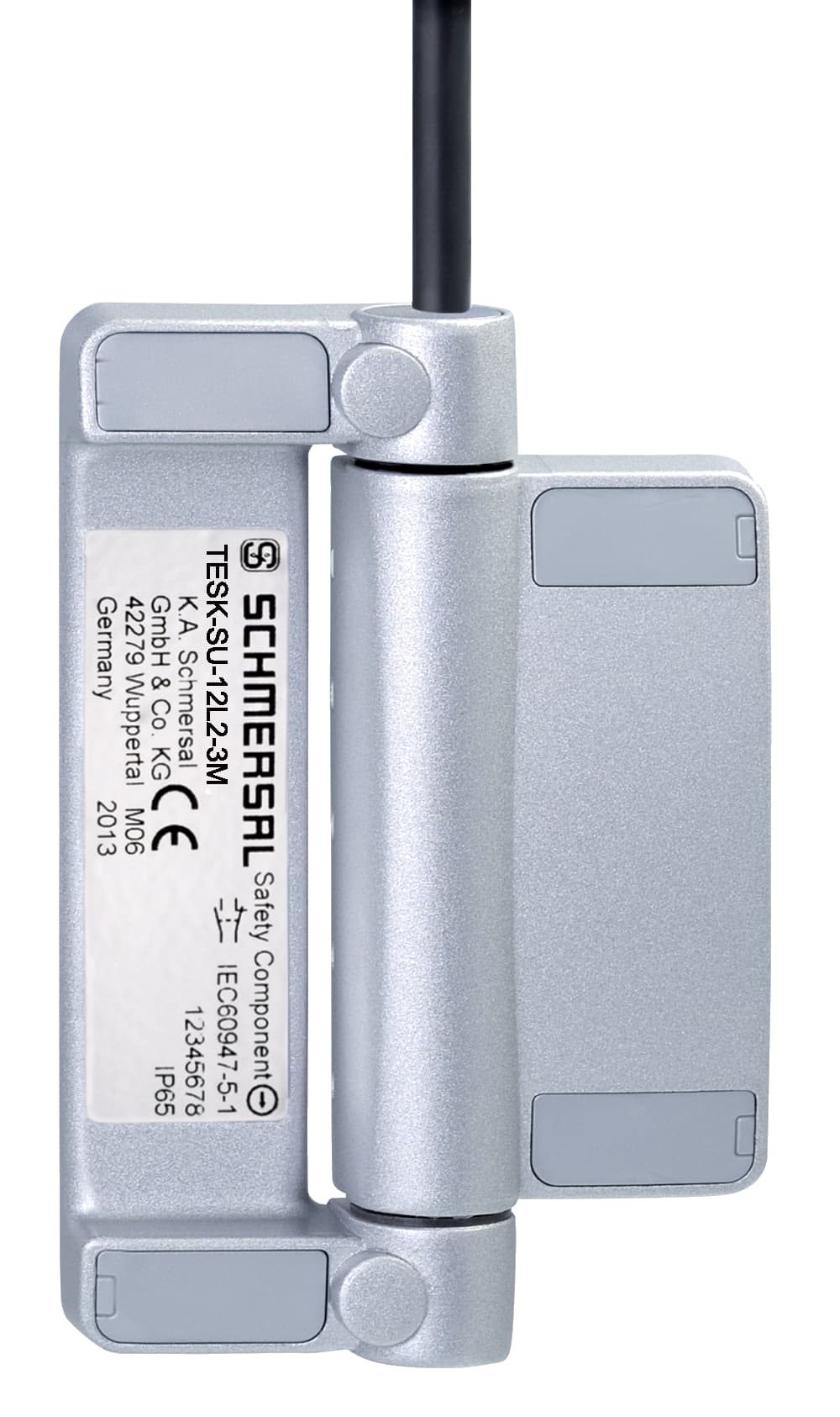 Schmersal TESK-SI-11L2-3M TESK-SI-11L2-3M Schmersal - Safety switch for hinged guards; Hinge safety switch; cable above; with fixed switching angle; pre-set for interior fitting; Standard hinge; Metal enclosure TESK-SI-11L2-3M on Applied Automation