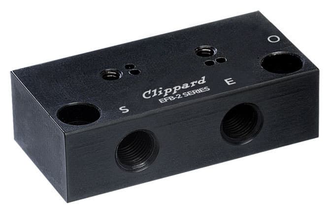 Clippard EFB-2M Fill & Bleed Circuit, Manifold Only EFB-2M on Applied Automation