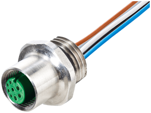 Murr Elektronik 7024-17181-9730020 7024-17181-9730020 Murrelektronik - M12 female receptacle A-cod. FM F&B Pro, wires PP 8x0.25 0,2m 7024-17181-9730020 on Applied Automation