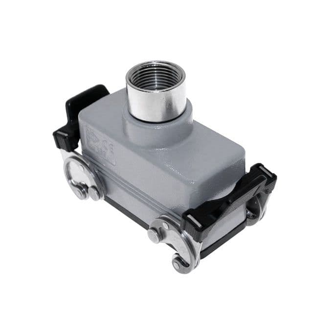 Mencom CHVT-16.5G Standard, Rectangular Hood, size 77.27, Double Latch with gasket, Top .75-NPT cable entry CHVT-16.5G on Applied Automation