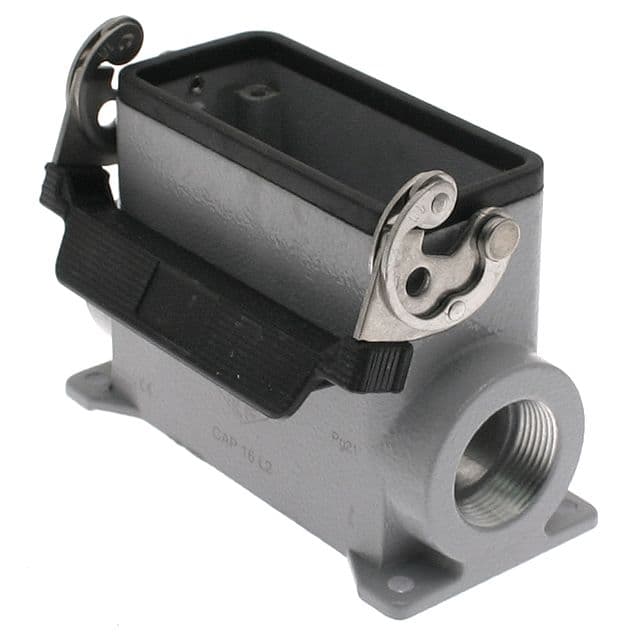 Mencom CAP-16L2 Standard, Rectangular Base, Single Latch, Surface mount, size 77.27, 2 Side PG21 cable entries, High construction CAP-16L2 on Applied Automation