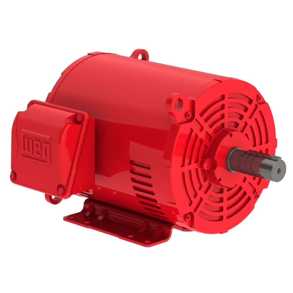 WEG 01536OP3HFP215T-S Rolled Steel High Efficiency 15 HP 2P 213/5T 3Ph 575 V 60 Hz IC01 - ODP - Foot-mounted 01536OP3HFP215T-S on Applied Automation