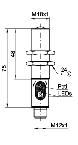 SensoPart 580-51407 580-51407 SENSOPART - Through-beam laser sensor, FLS 18 580-51407 on Applied Automation