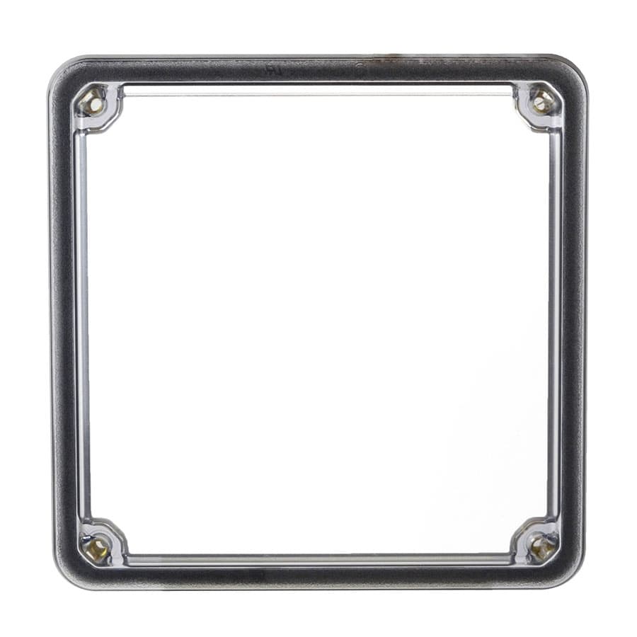 Allied Moulded Products AMHMI66CX 6-screw lift-off 6x6 Inspection Window Kit with clear cover AMHMI66CX on Applied Automation