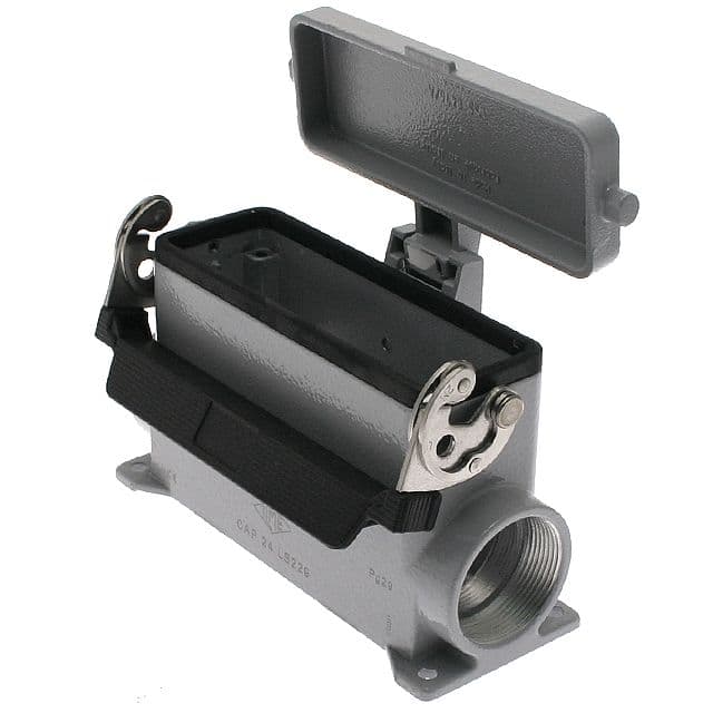 Mencom CAP-24LS229 Standard, Rectangular Base with cover, Single Latch, Surface mount, size 104.27, 2 Side PG29 cable entries, High Construction CAP-24LS229 on Applied Automation