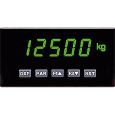 Red Lion PAXS0110 Red Lion PAXS0110 is a universal digital temperature meter designed for precise temperature measurement and monitoring. It features 3 user inputs and a 1/8 DIN horizontal configuration, measuring 96mm in width and 48mm in height, with 14.2mm red digits for clear display and communication capabilities. The device operates on a supply voltage range of 85-250Vac, accommodating various standard voltages such as 100Vac, 110Vac, 120Vac, 200Vac, 208Vac, 220Vac, 230Vac, and 240Vac. Part of the PAX series, it offers an IP65 NEMA 4X degree of protection, ensuring durability in various environments. The thermometer has a 20Hz analog input sampling rate and supports 1 x analog input for multiple signal types including 4-20mA, 0-20mA, 0-10Vdc, various thermocouple types (T, E, J, K, R, S, B, N, C), Pt100, and Ni120 RTDs with DC; 16-bits conversion; and an accuracy range of 0.12% to 0.7%. Additionally, it includes 3 x digital inputs (Sink/Source) for user input and 1 x analog output for retransmission purposes. PAXS0110 on Applied Automation