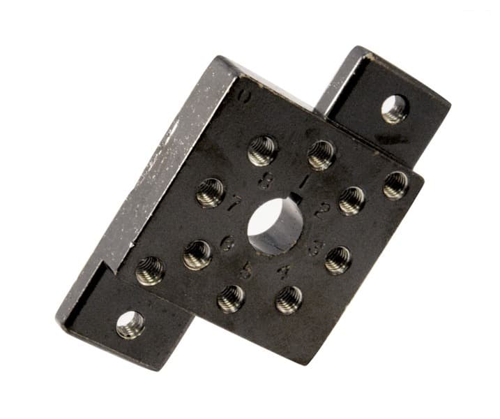 Clippard R-101 Subplate, Interlocking, #10-32 R-101 on Applied Automation