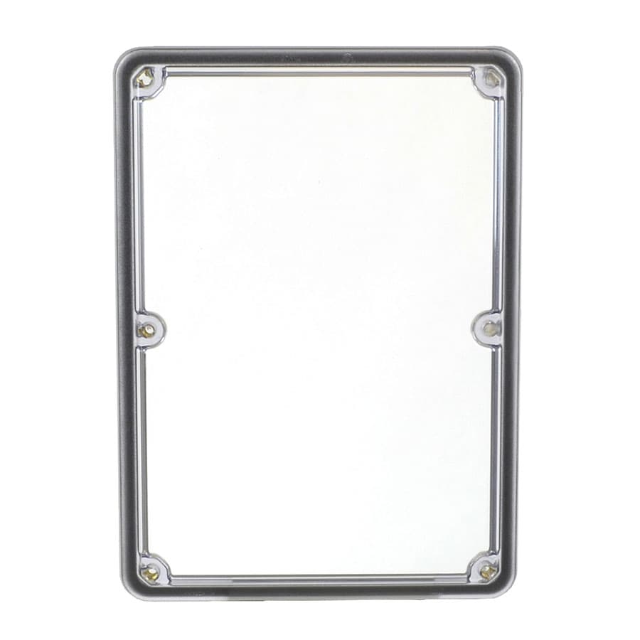 Allied Moulded Products AMHMI95CX 4-screw lift-off 9.5"x5" Inspection Window Kit with clear cover AMHMI95CX on Applied Automation