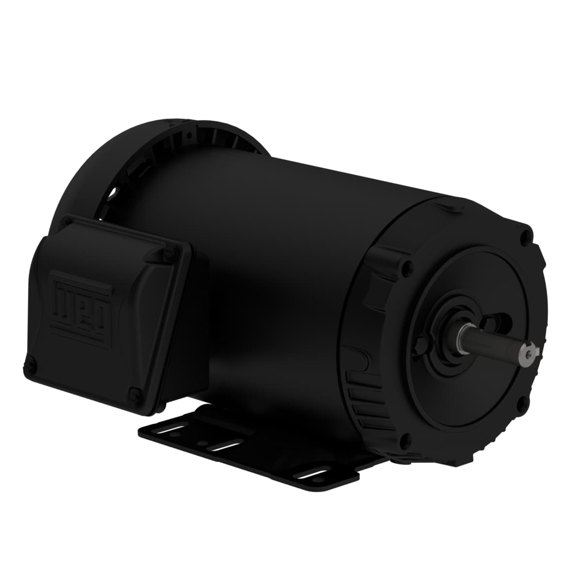 WEG 00236ES3E56C-S Rolled Steel Standard Efficiency 2 HP 2P 56HC 3Ph 230/460//190-220/380-415 V 60 Hz IC411 - TEFC - Foot-mounted 00236ES3E56C-S on Applied Automation