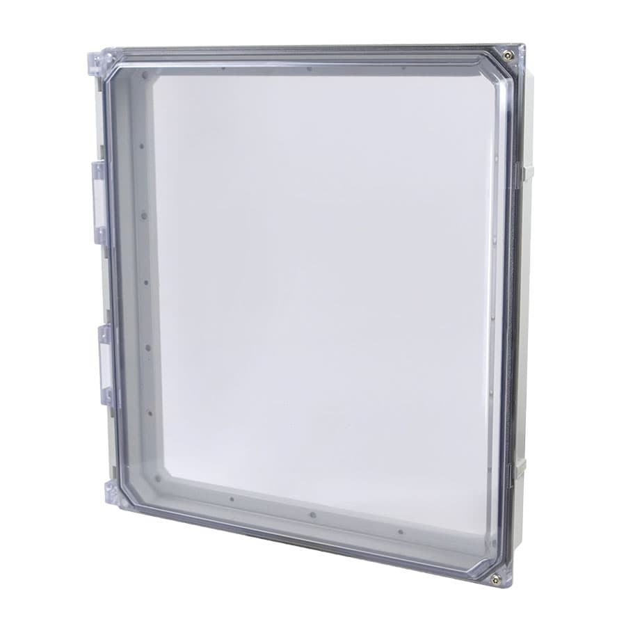 Allied Moulded Products AMHMI164CCHTP 16"x14" HMI Cover Kit with 2-screw (tamper-proof) hinged clear cover AMHMI164CCHTP on Applied Automation