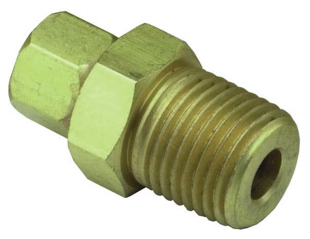 Clippard 15060-BLK Swivel Bushing #10-32 to 1/8” NPT, Allows connection to rotate for tightening in confined spaces. Not for use as rotary connector. 15060-BLK on Applied Automation