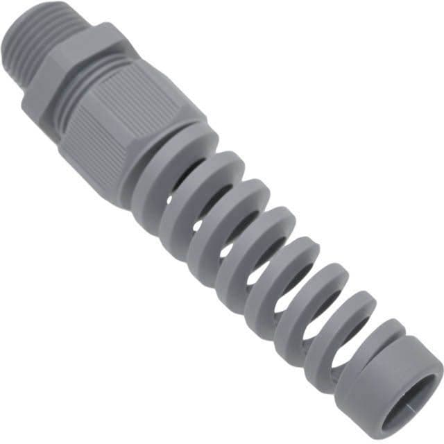 Mencom PCG-1/2RS .5-NPT, Plastic Gland, With Flex Strain Relief, Gray, 0.276 - 0.472 PCG-1/2RS on Applied Automation