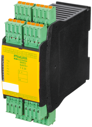 Murr Elektronik 3000-33113-3020060 3000-33113-3020060 Murrelektronik - MIRO SAFE+ T 2 24, 24 VAC/DC - 3 N/O contact / 2 N/O contact delayed, 1 N/C contact / 3 plc contact, 45 mm spring clamps 3000-33113-3020060 on Applied Automation