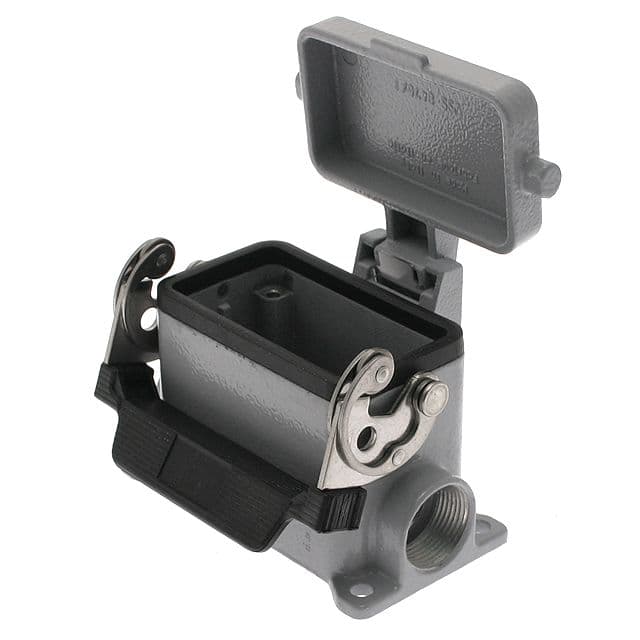 Mencom CHP-10LS Standard, Rectangular Base with cover, Single Latch, Surface mount, size 57.27, Side PG16 cable entry CHP-10LS on Applied Automation