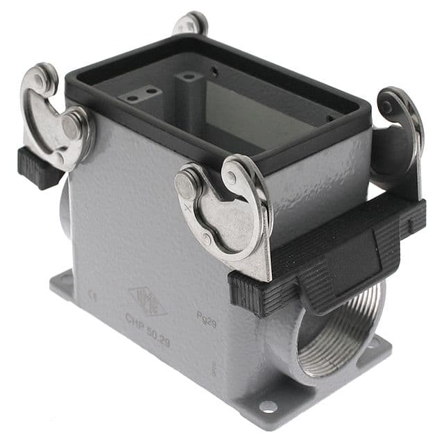 Mencom CHP-50.29 Standard, Rectangular Base, Double Latch, Surface mount, size 66.40, Side PG29 cable entry CHP-50.29 on Applied Automation